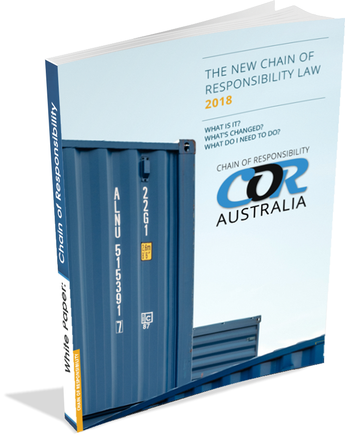 Get Our FREE Chain of Responsibility Legislation White Paper and Subscribe to our CoR Updates Newsletter!